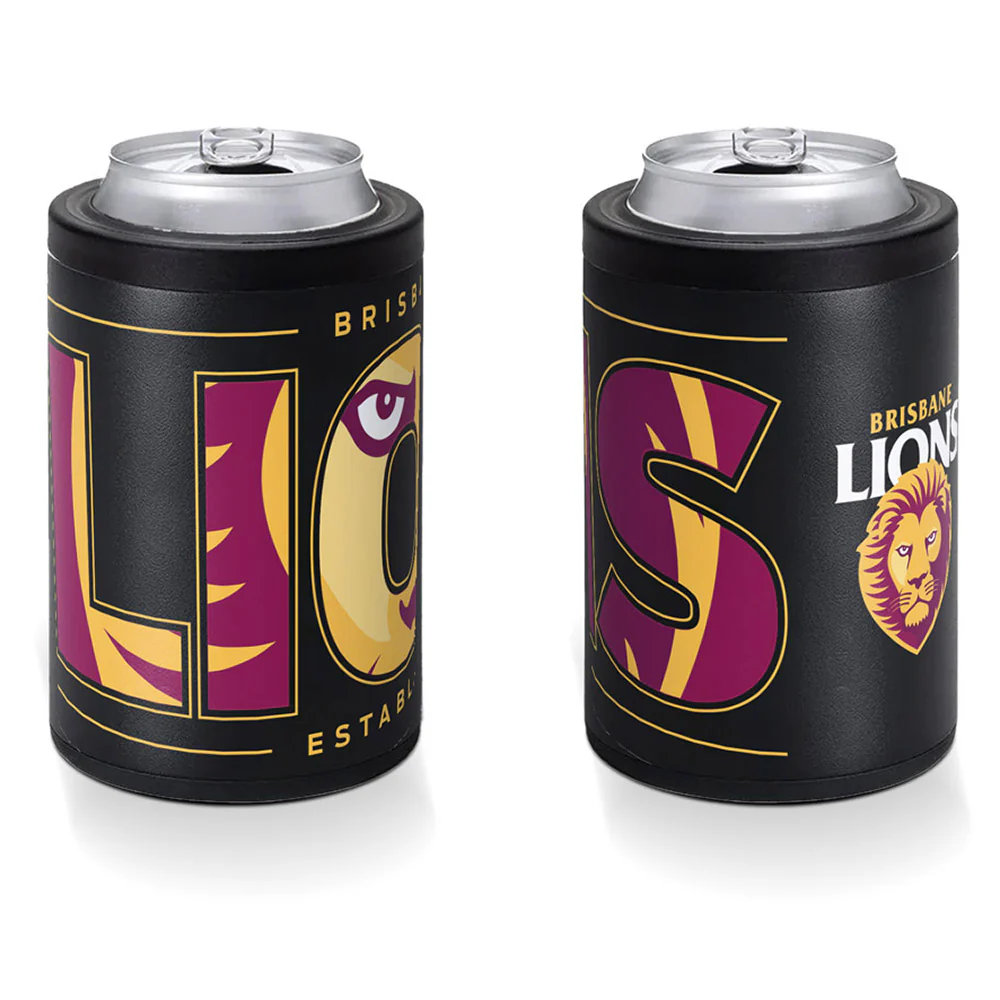 Brisbane Lions Insulated Can Cooler - Image 2
