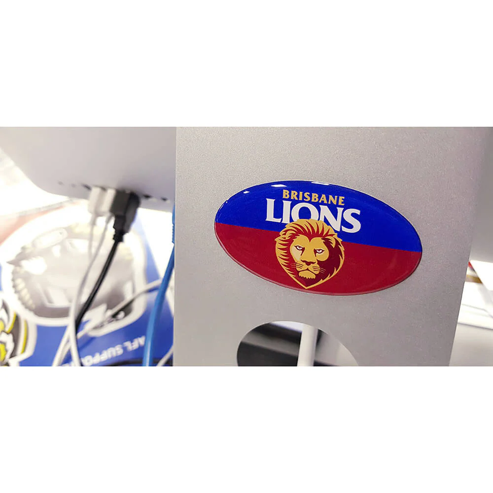Brisbane Lions Lensed Team Decal - Image 2