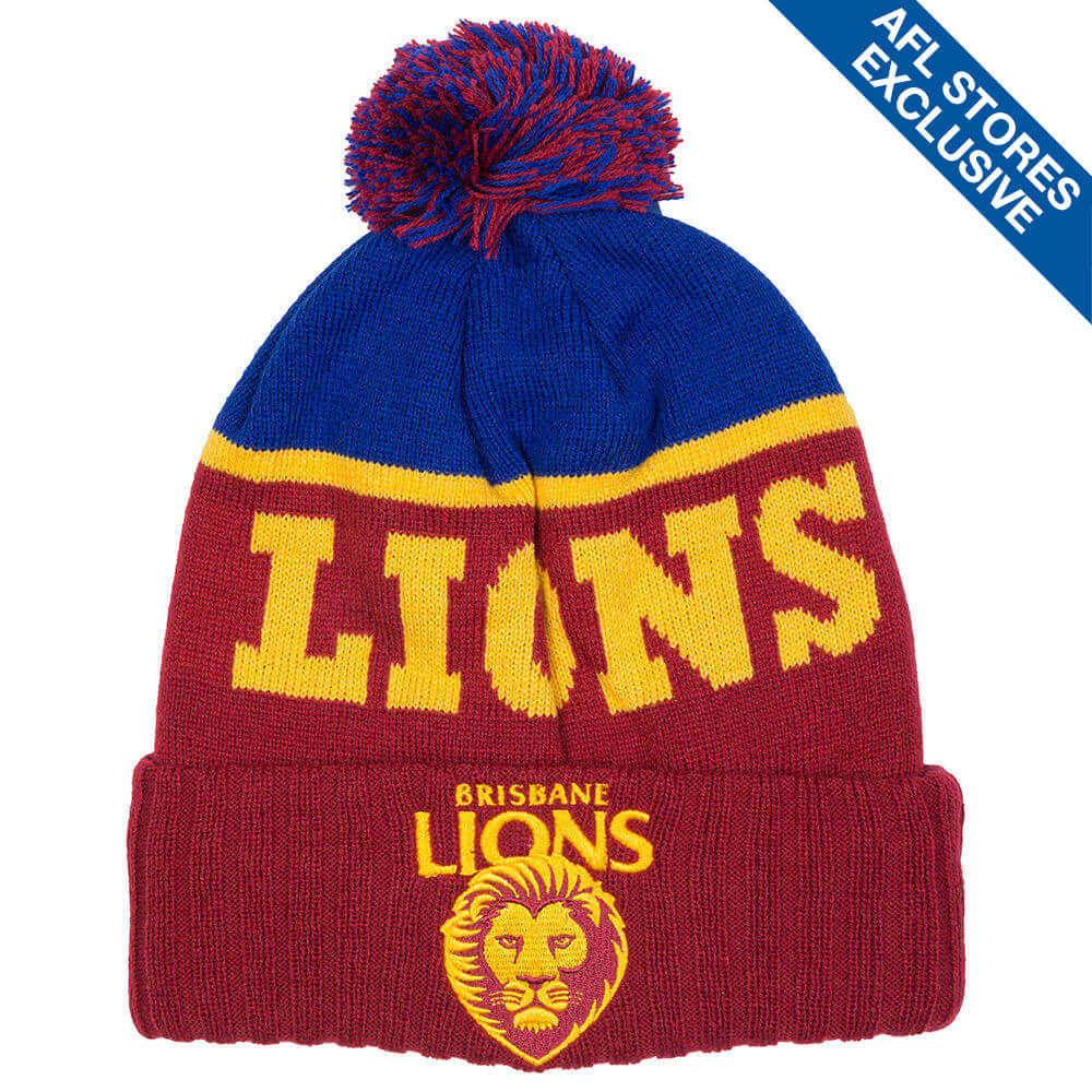 Brisbane Lions Letter Logo Beanie - Image 3