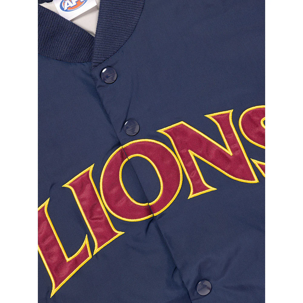 Brisbane Lions Mens Bomber Jacket - Image 7