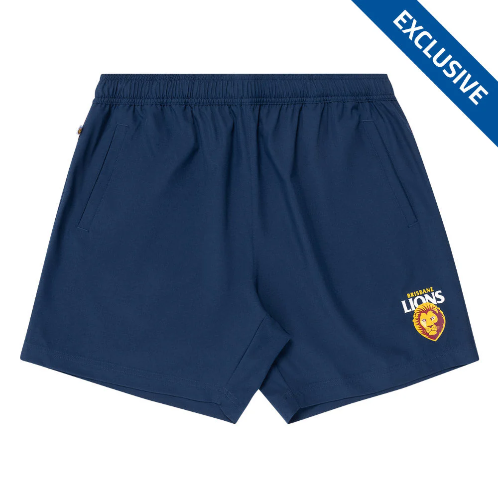 Brisbane Lions Mens Performance Shorts - Image 8
