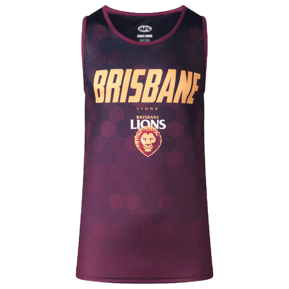 Brisbane Lions Mens Premium Singlet