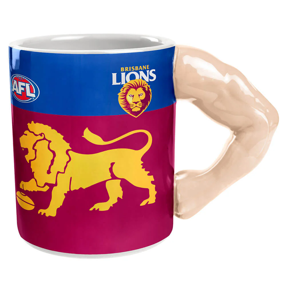 Brisbane Lions Moulded Mug
