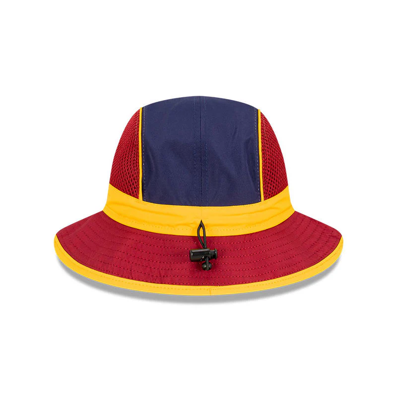 Brisbane Lions New Era 2023 Authentic Sports Bucket Hat - Image 10