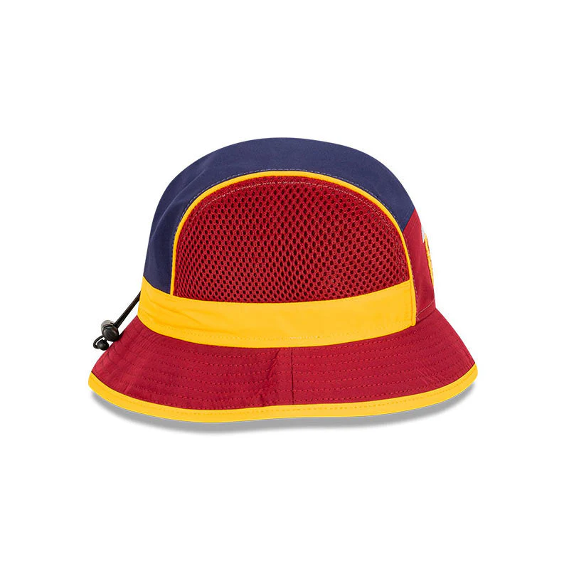 Brisbane Lions New Era 2023 Authentic Sports Bucket Hat - Image 11