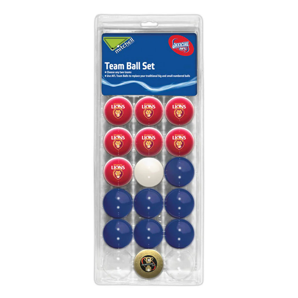 Brisbane Lions Pool Ball Set - Image 2