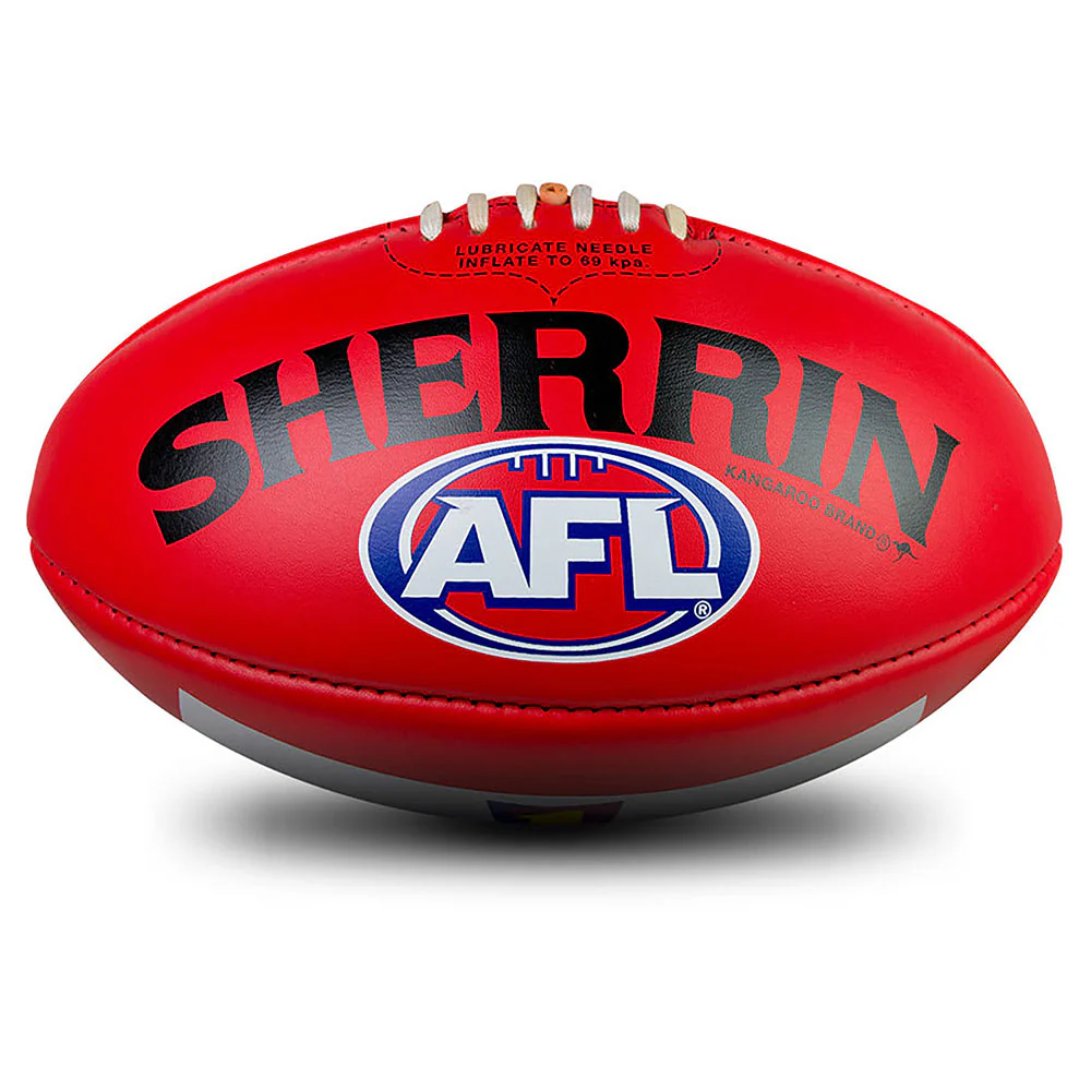 Brisbane Lions Red Official Game Ball - Image 2