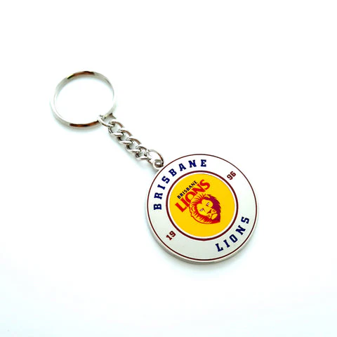 Brisbane Lions Round Logo Keyring - Image 2