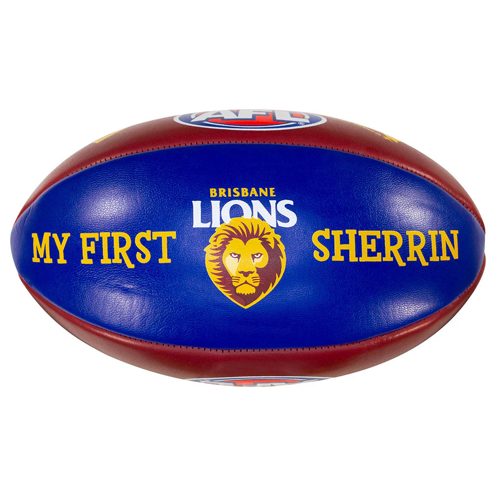 Brisbane Lions Sherrin My First Footy - Image 5