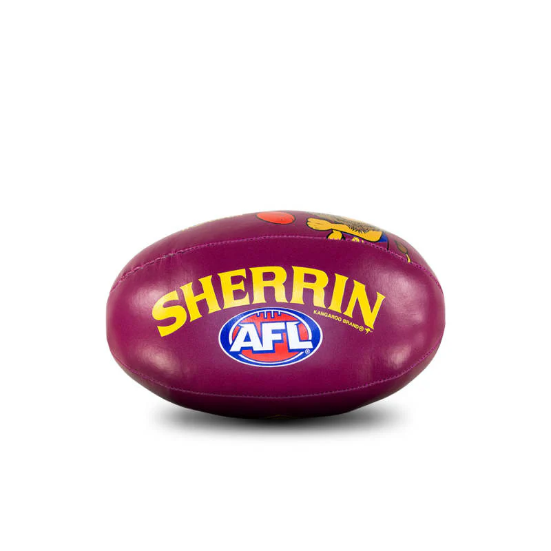 Brisbane Lions Team Soft Mini Football - Image 4