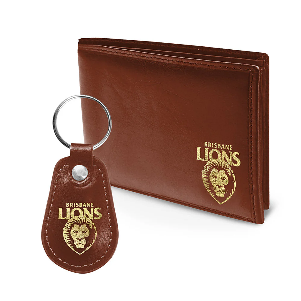 Brisbane Lions Wallet & Keyring Pack - Image 2