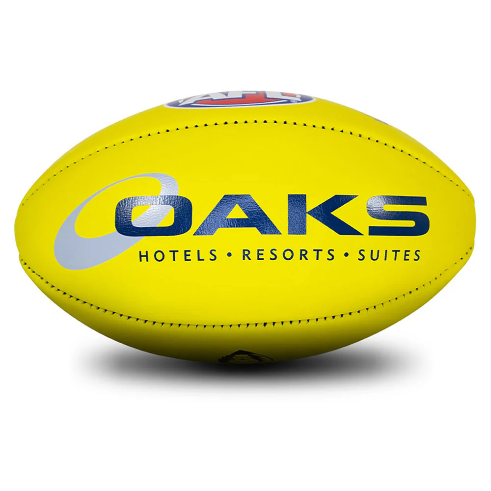 Brisbane Lions Yellow Official Game Ball - Image 4