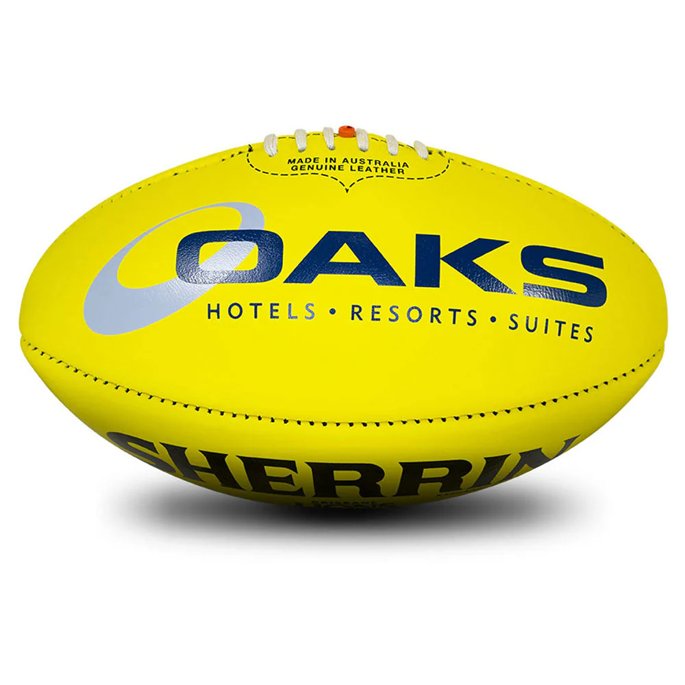 Brisbane Lions Yellow Official Game Ball - Image 7