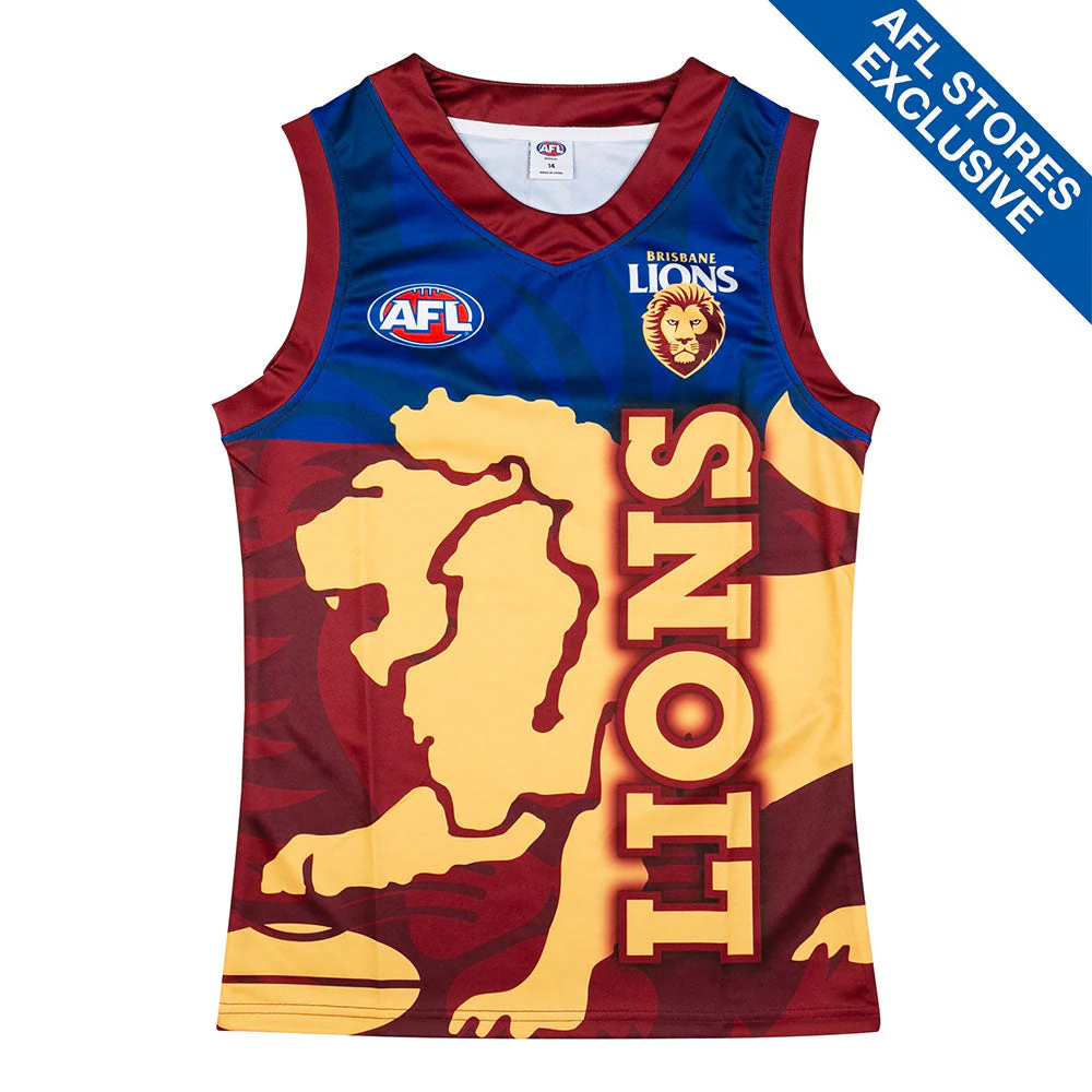 Brisbane Lions Youth Logo Guernsey - Image 6