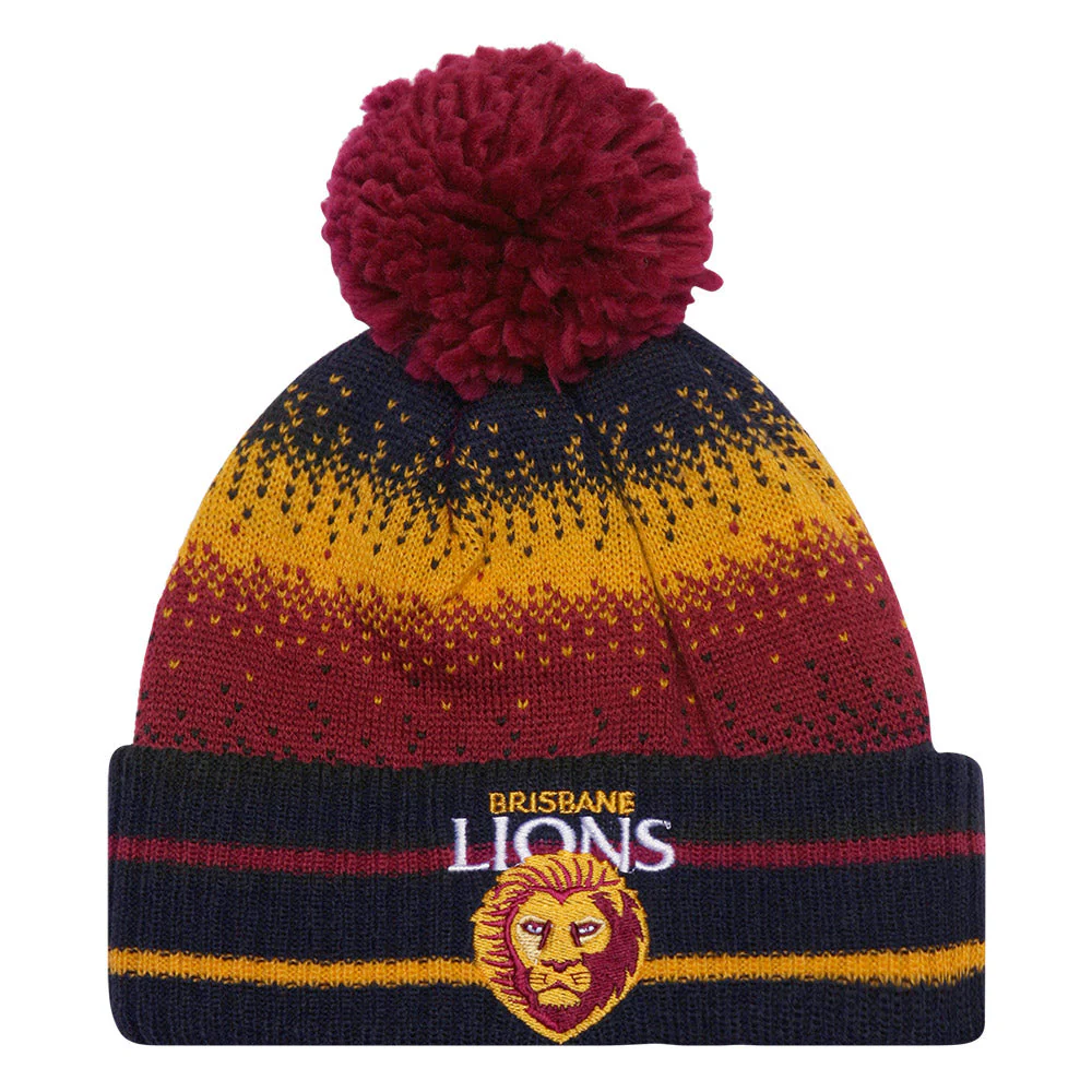 Brisbane Lions Youth Supporter Beanie - Image 2