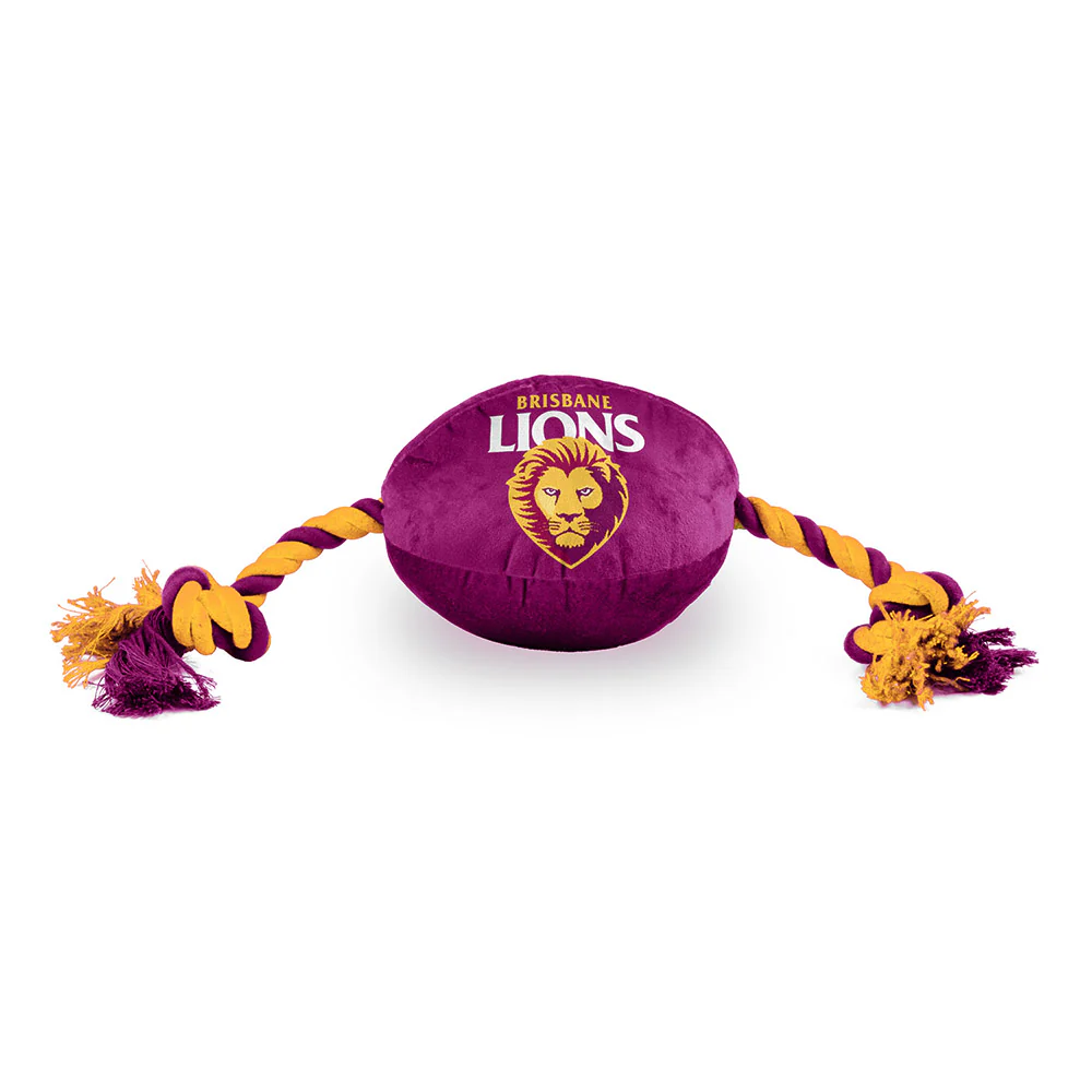 Brisbane Lions Rope Dog Toy