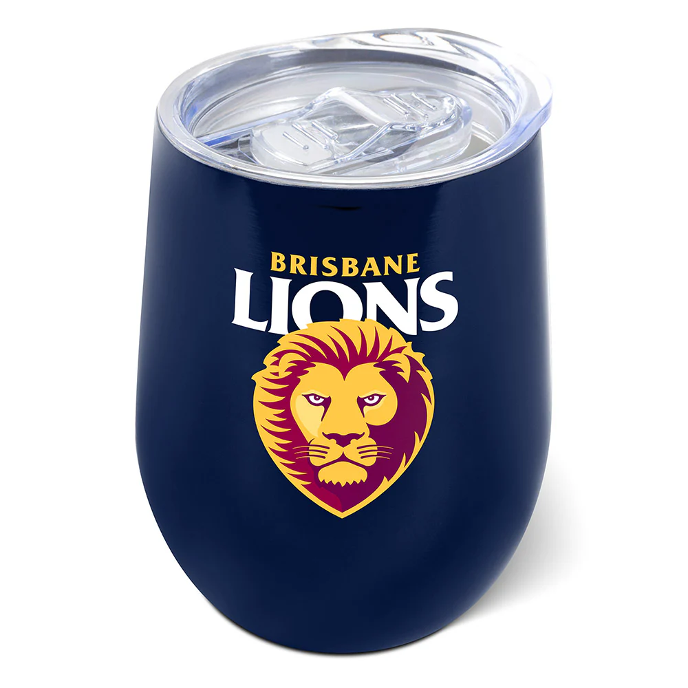 Brisbane Lions Stainless Steel Travel Tumbler
