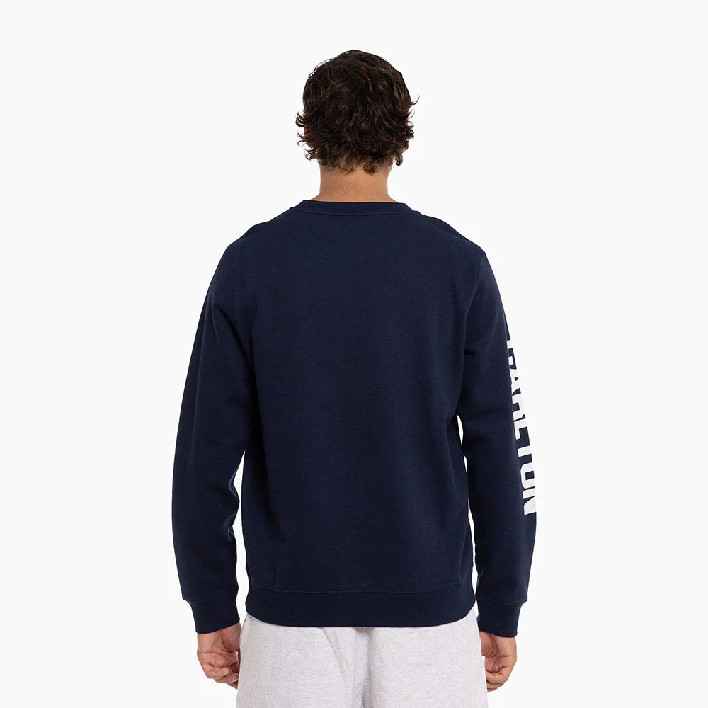 Carlton Mens Patchwork Crew Sweater - Image 3