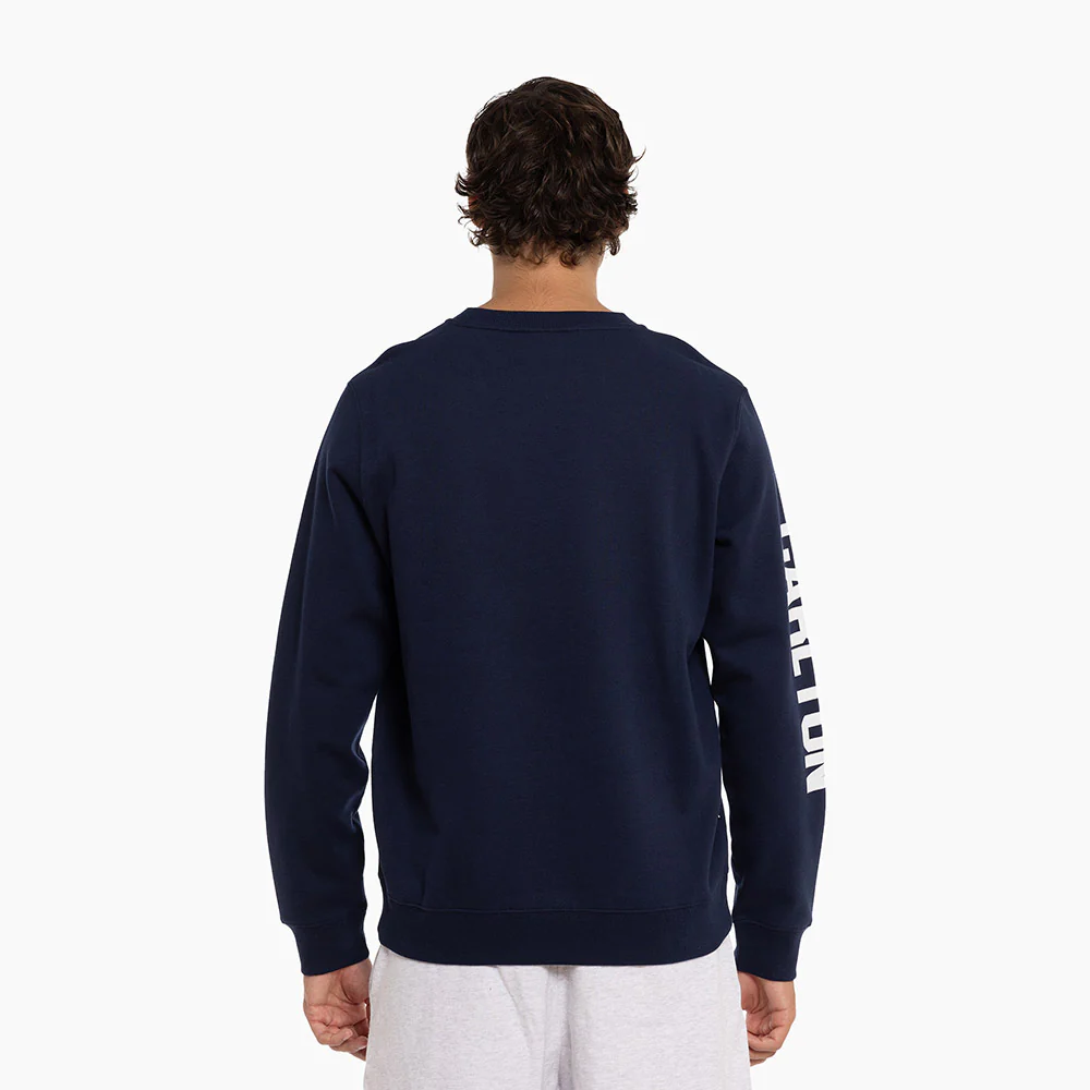 Carlton Mens Patchwork Crew Sweater - Image 8
