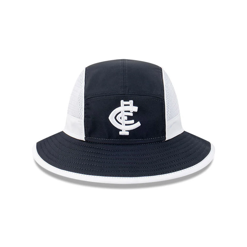 Carlton New Era Training Bucket Hat