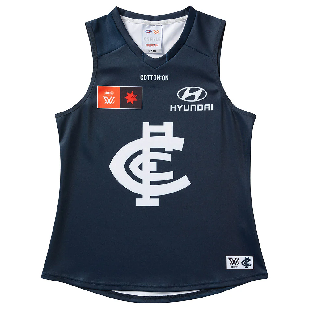 Carlton Blues AFLW S10 Home Guernsey