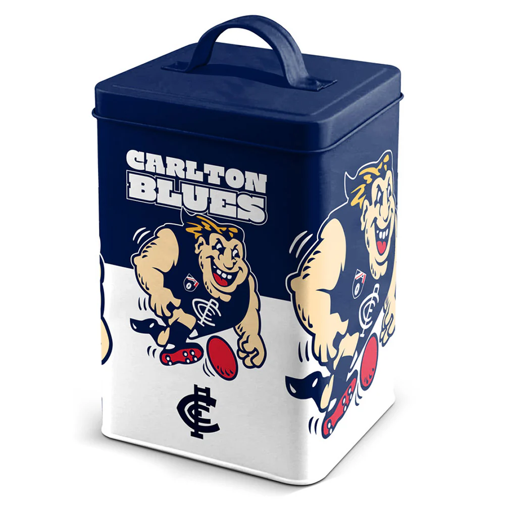 Carlton Retro Mascot Cookie Tin - Image 2
