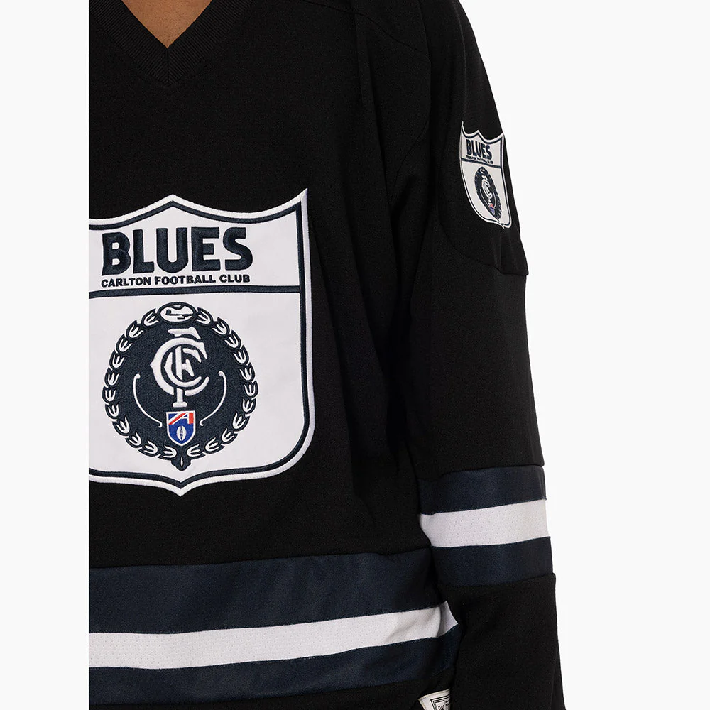Carlton Mitchell & Ness Evade Hockey Jersey - Image 3