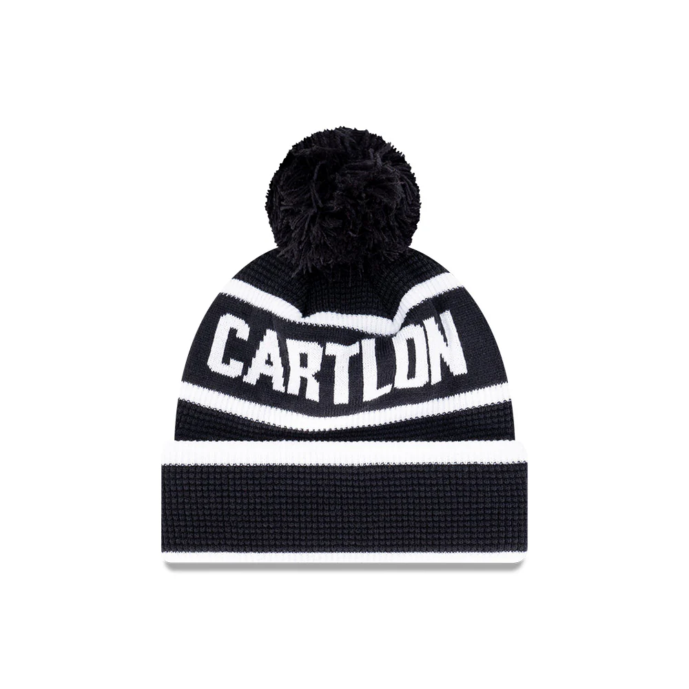 Carlton New Era Waffle Wordmark Beanie - Image 2