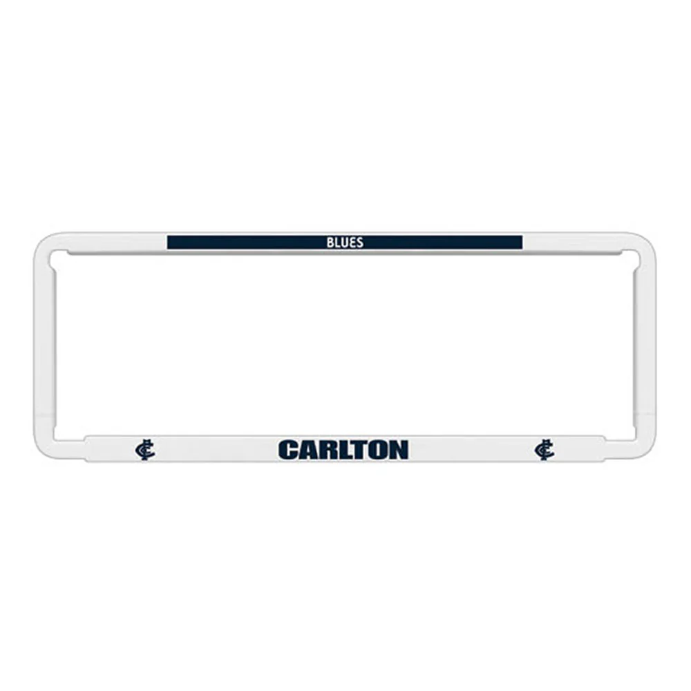 Carlton Number Plate Frame