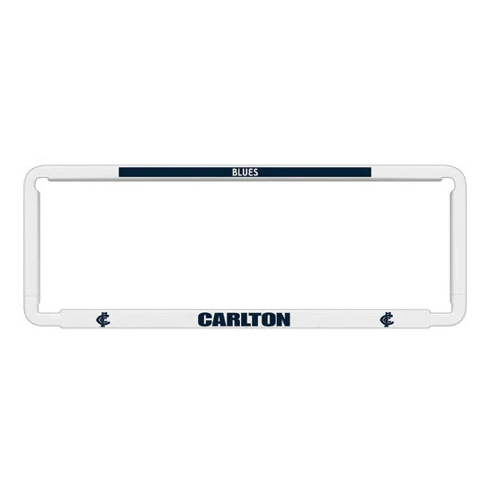 Carlton Number Plate Frame - Image 2