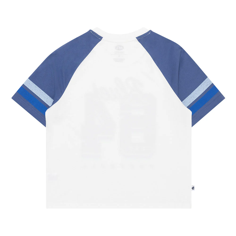 Carlton 2-Tone Womens Raglan Tee - Image 2