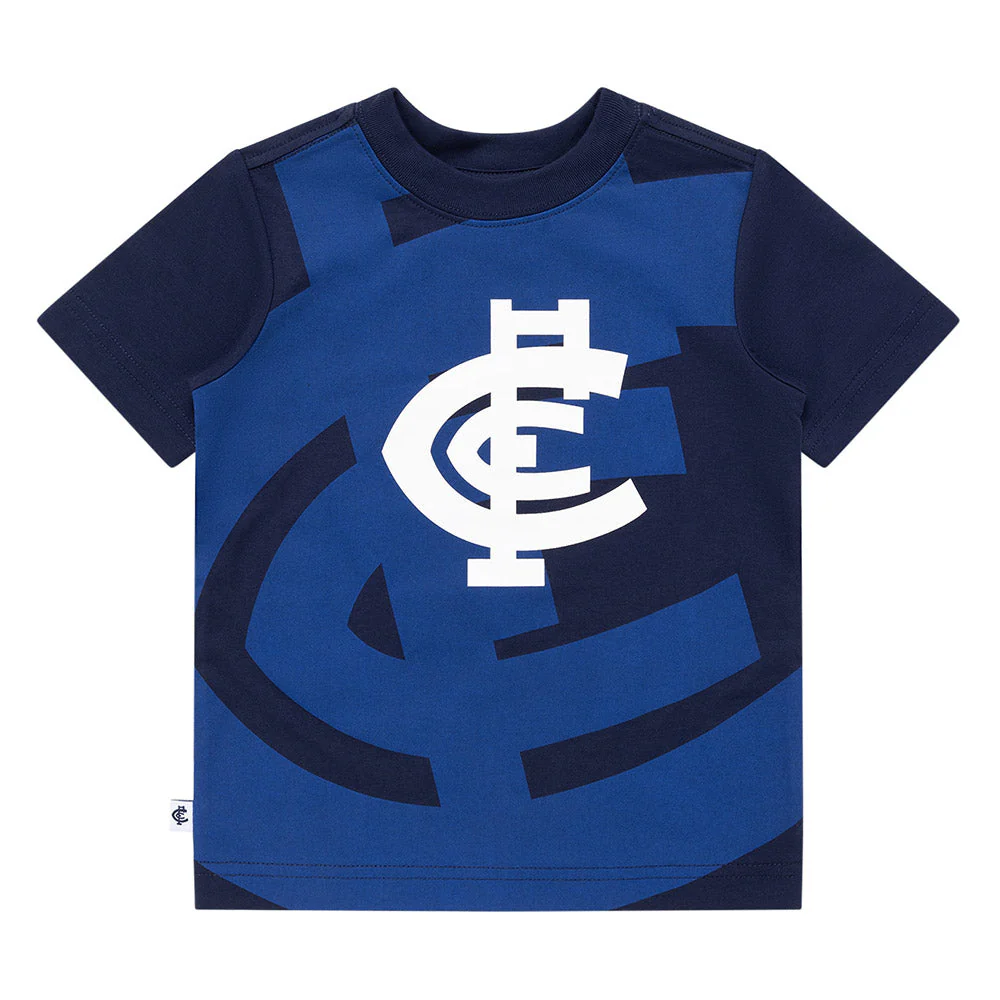 Carlton Youth Oversize Crop Logo Tee - Image 5