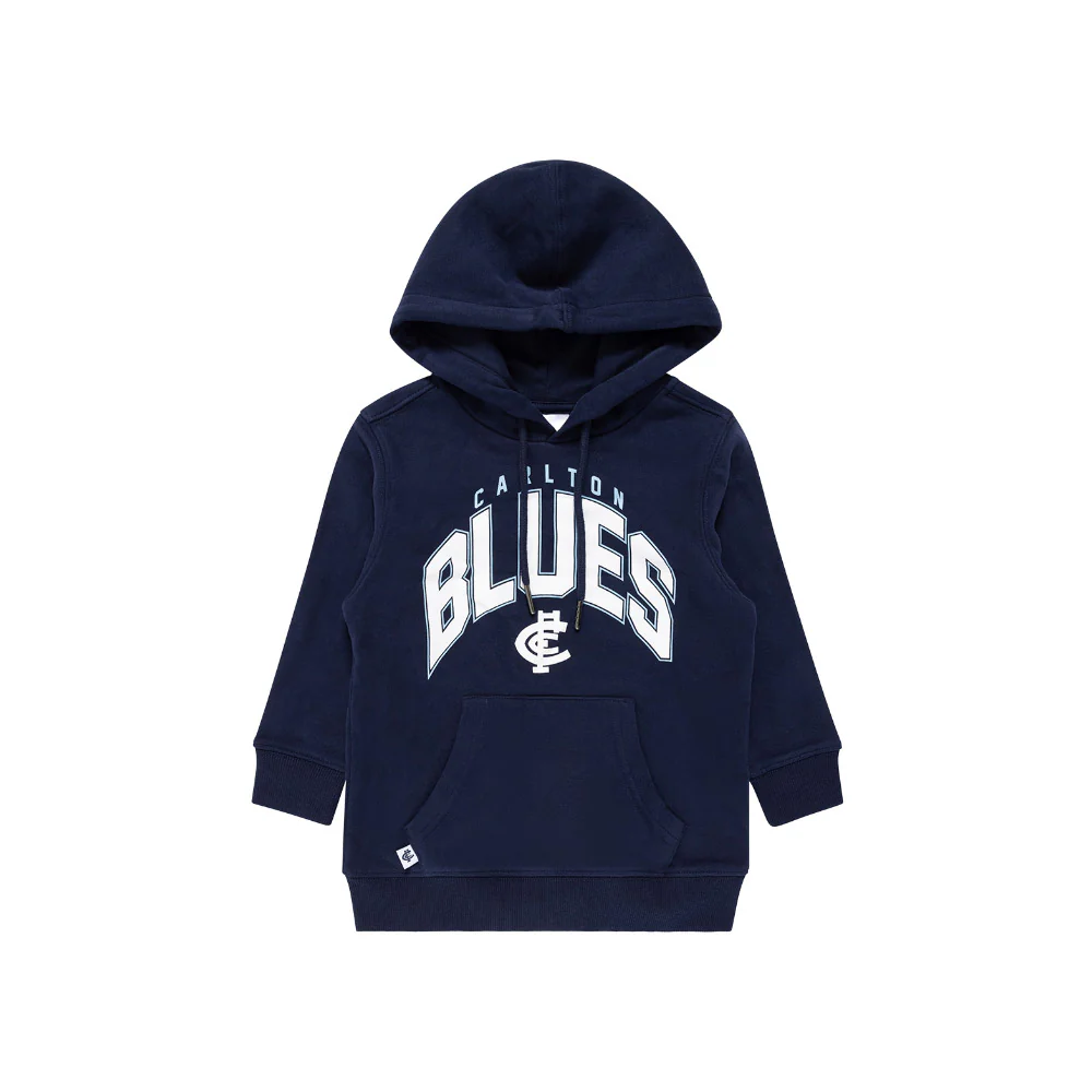 Carlton Youth Crest Hoodie
