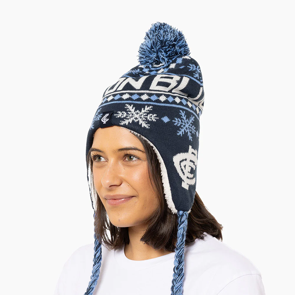 Carlton Adult Snowflake Beanie - Image 3