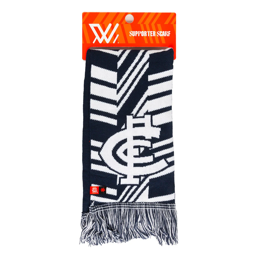 Carlton AFLW Official Supporter Scarf
