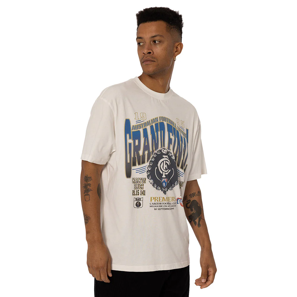 Carlton Mitchell & Ness '95 Grand Final News Tee