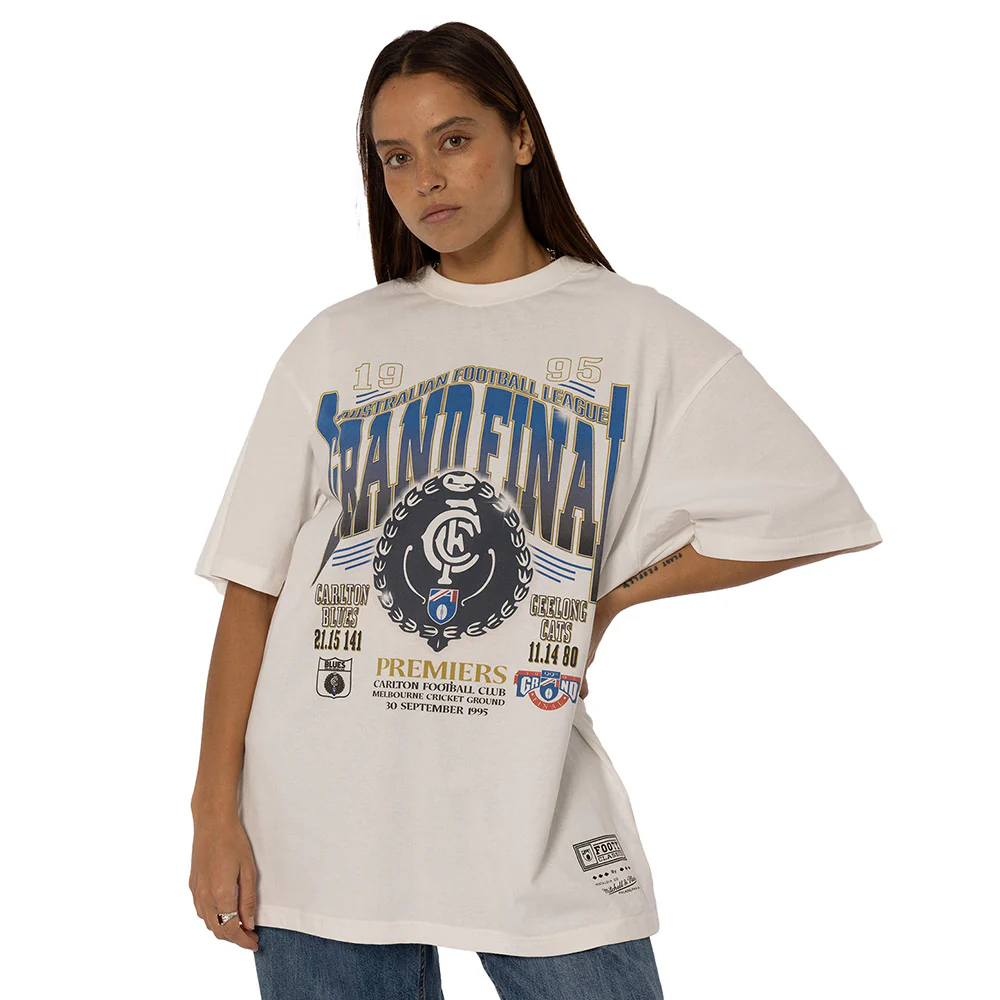 Carlton Mitchell & Ness '95 Grand Final News Tee - Image 4