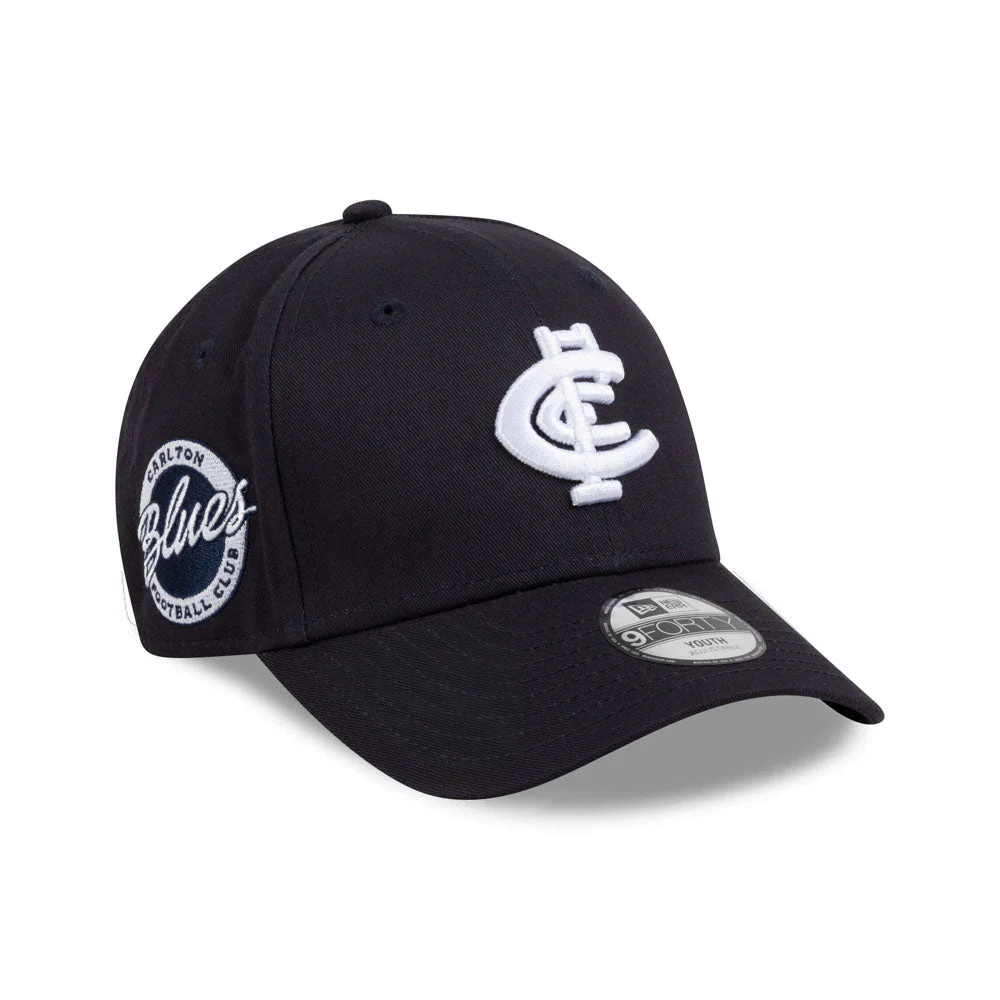 Carlton Badged 9forty Kids Cap