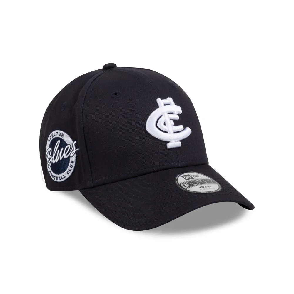 Carlton Badged 9forty Kids Cap - Image 2