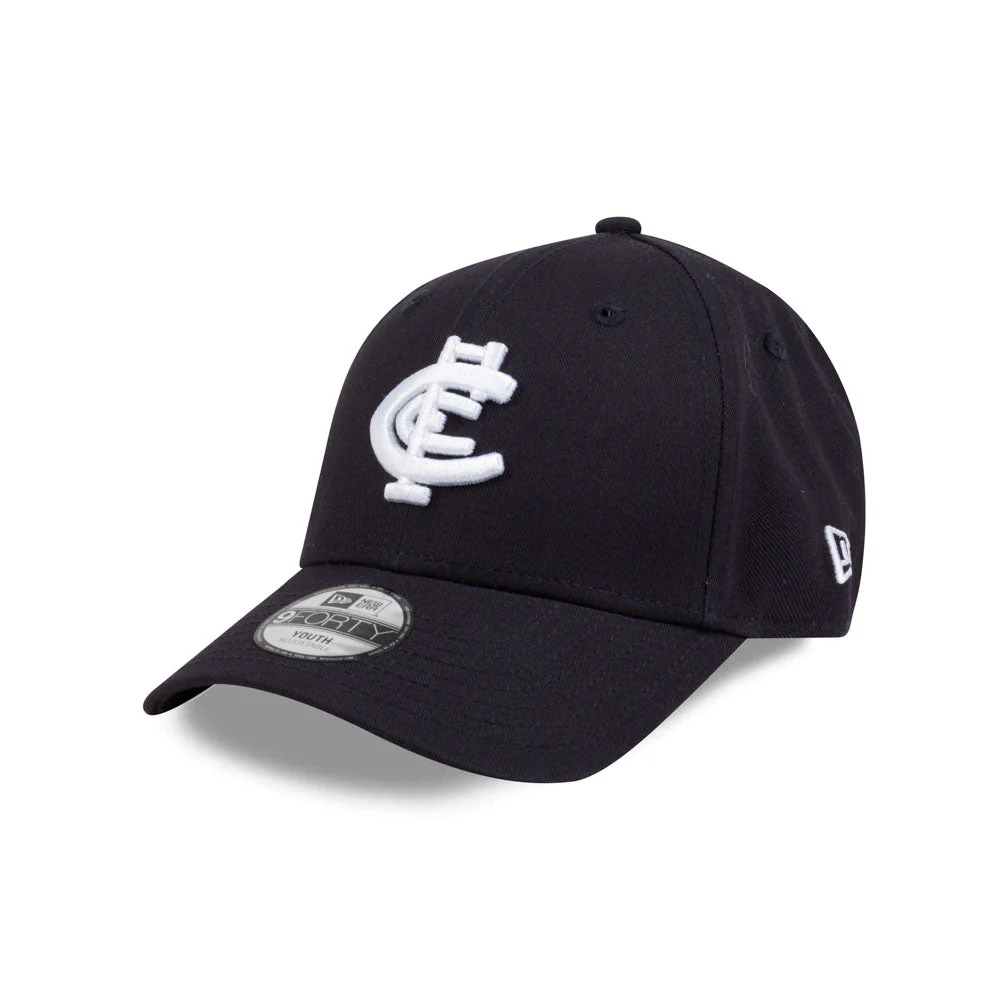Carlton Badged 9forty Kids Cap - Image 4