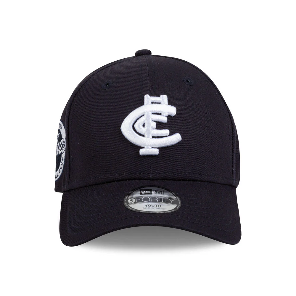 Carlton Badged 9forty Kids Cap - Image 8
