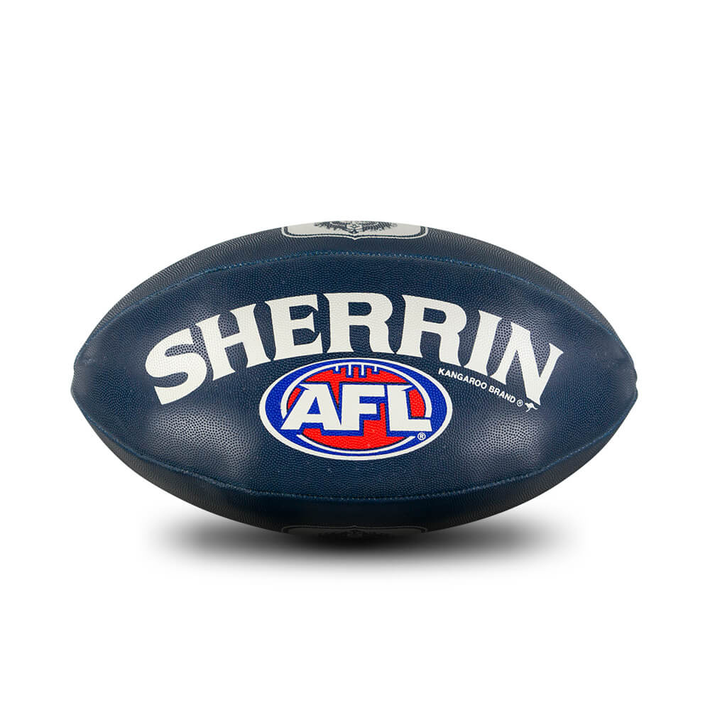 Carlton 1st 18 Synthetic All Surface Retro Football - Size 3 - Image 2