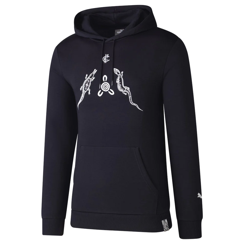 Carlton 2024 Authentic Adults Indigenous Hoodie
