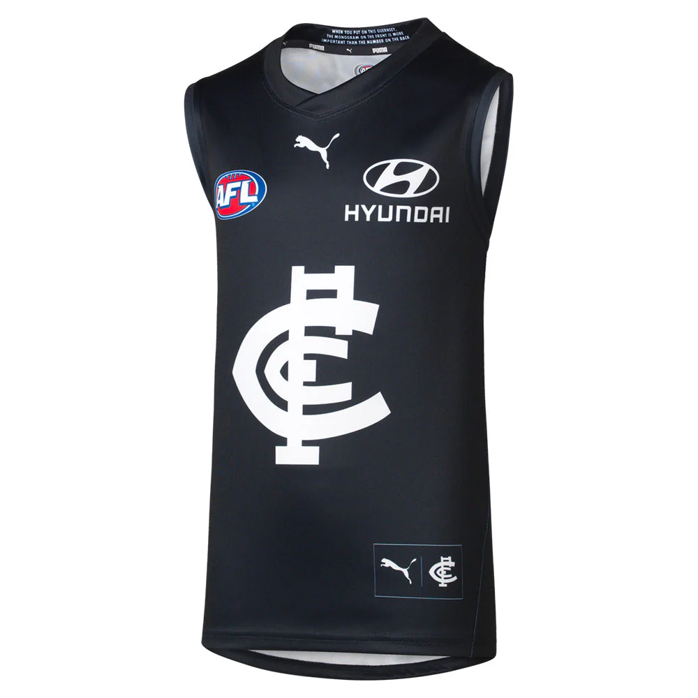 Carlton 2024 Authentic Mens Home Guernsey - Image 4