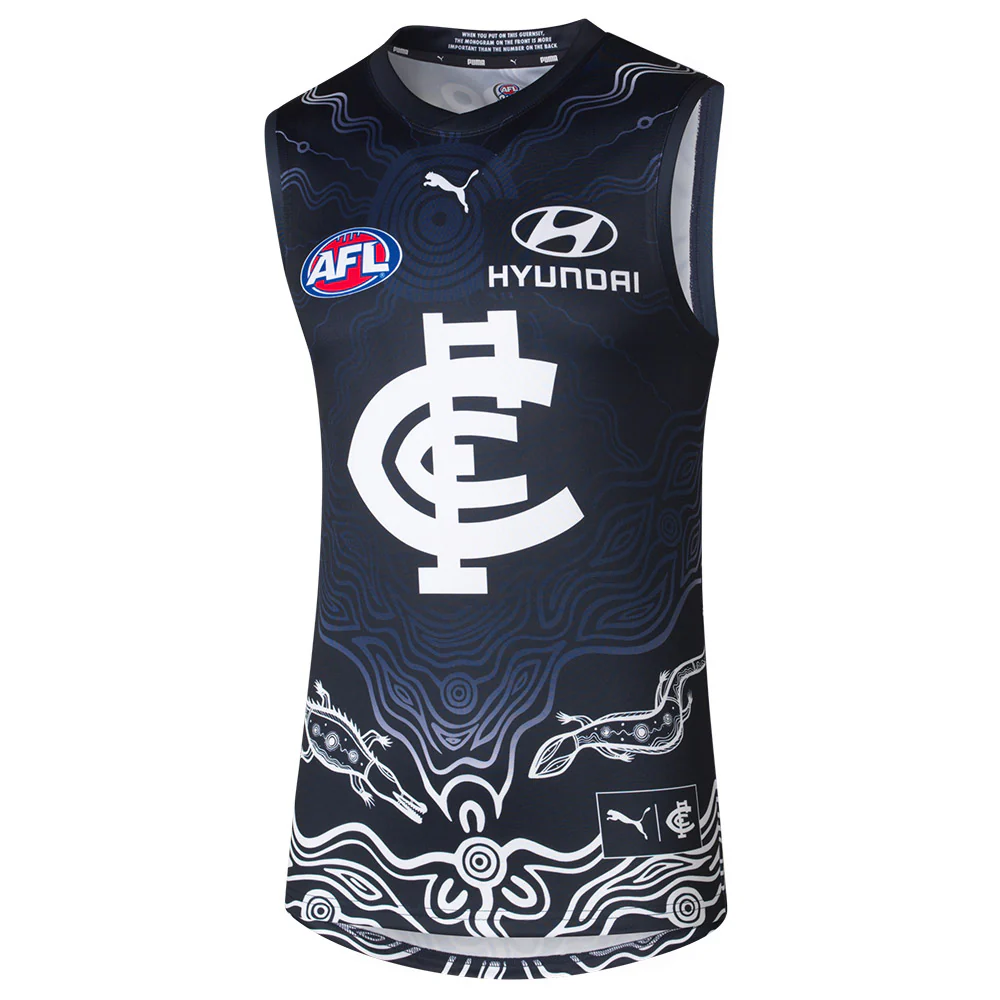 Carlton 2024 Authentic Mens Indigenous Guernsey