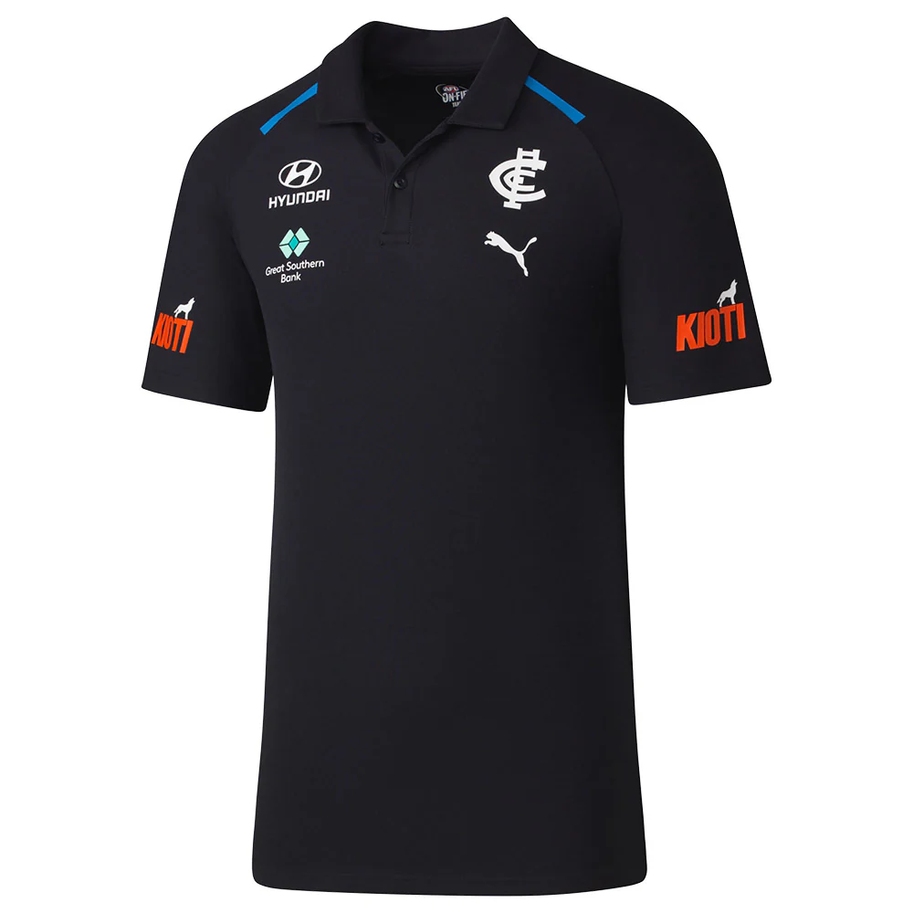 Carlton 2024 Authentic Mens Team Polo