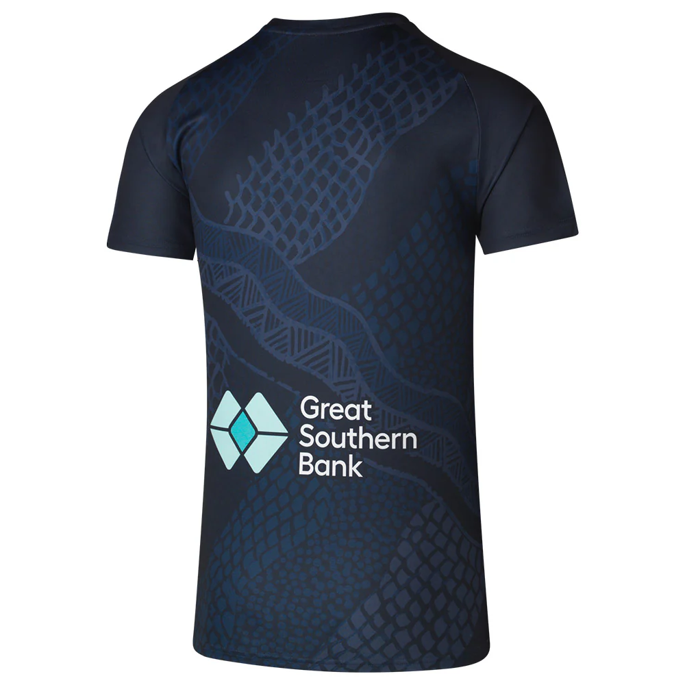 Carlton 2024 Authentic Mens Warm Up Top - Image 2
