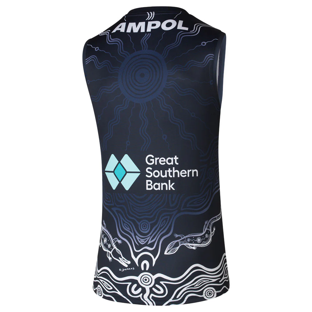 Carlton 2024 Authentic Womens Indigenous Guernsey - Image 2