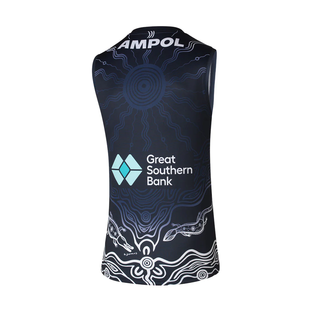 Carlton 2024 Authentic Youth Indigenous Guernsey - Image 2