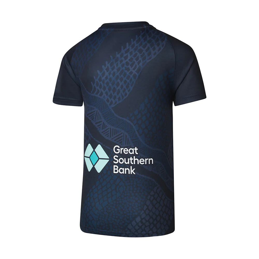 Carlton 2024 Authentic Youth Warm Up Top - Image 2